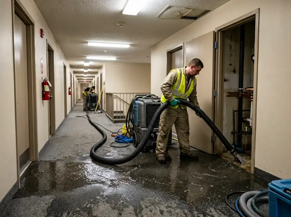 multi-unit-apartment-hallway-f-005 — frequently asked questions, Emergency Burst Pipe Water Extraction & Removal in Victoria…